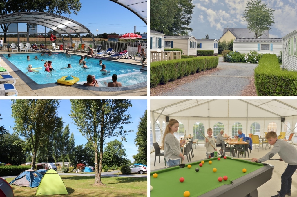 Camping Le Clos De Balleroy Normandie, Zininfrankrijk.nl