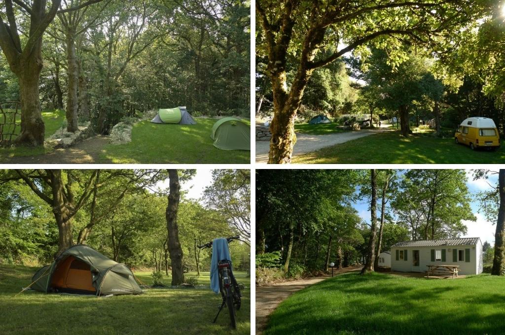 Camping de Pont Calleck bretagne, Kleine camping Bretagne