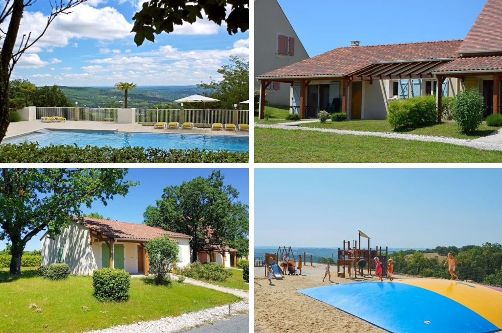 Domaine de Lanzac Francecomfort vakantiepark dordogne, vakantiepark in de Dordogne