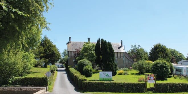 Frankrijk Tournieres Camping Le Picard ExtraLarge, Kleine campings in Normandië