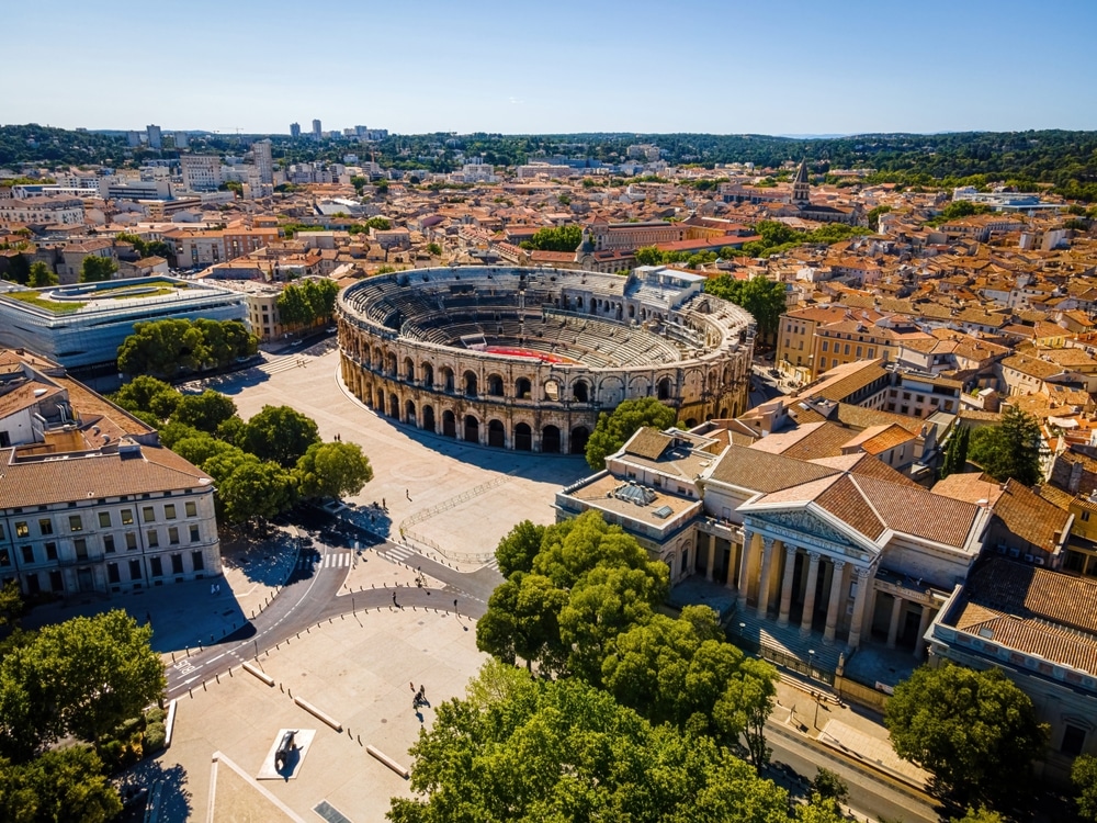 Nimes, bezienswaardigheden Frankrijk