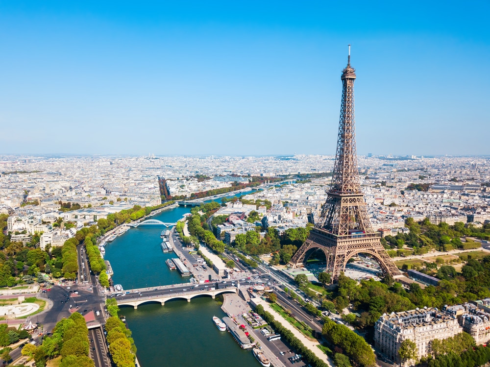 Parijs met Eiffeltoren