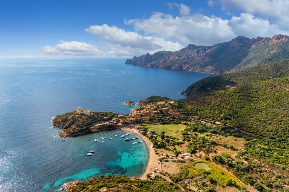 Scandola natuurpark Corsica, bezienswaardigheden Frankrijk