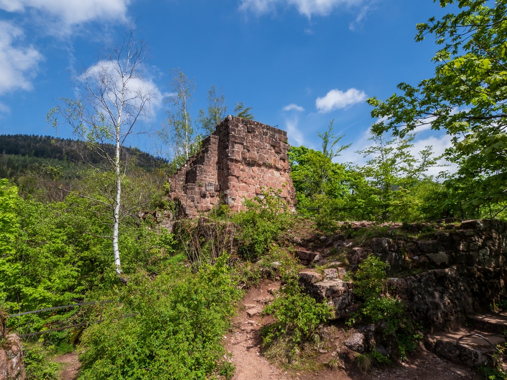 Vogezen Kasteel van Nideck, Wandelingen in de Elzas