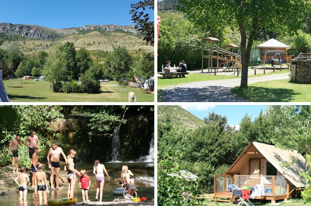 Camping La Cascade, Cevennen
