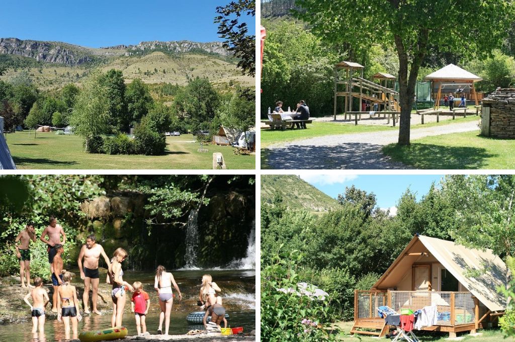 Camping La Cascade, campings in de Cevennen