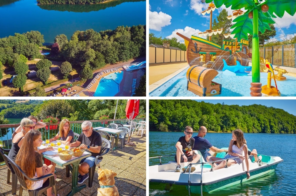 Camping Terrasses du Lac aveyron, campings in de Aveyron