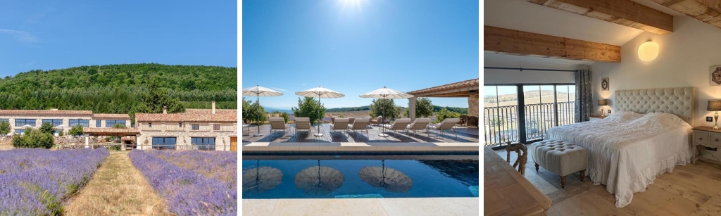 Domaine Chateau du Bois Provence, lavendelvelden