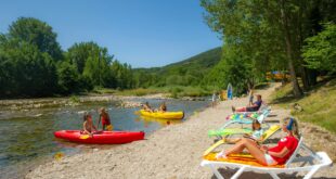 camping canoe gorges du tarn 9, 5 sterren campings in Frankrijk met stacaravans