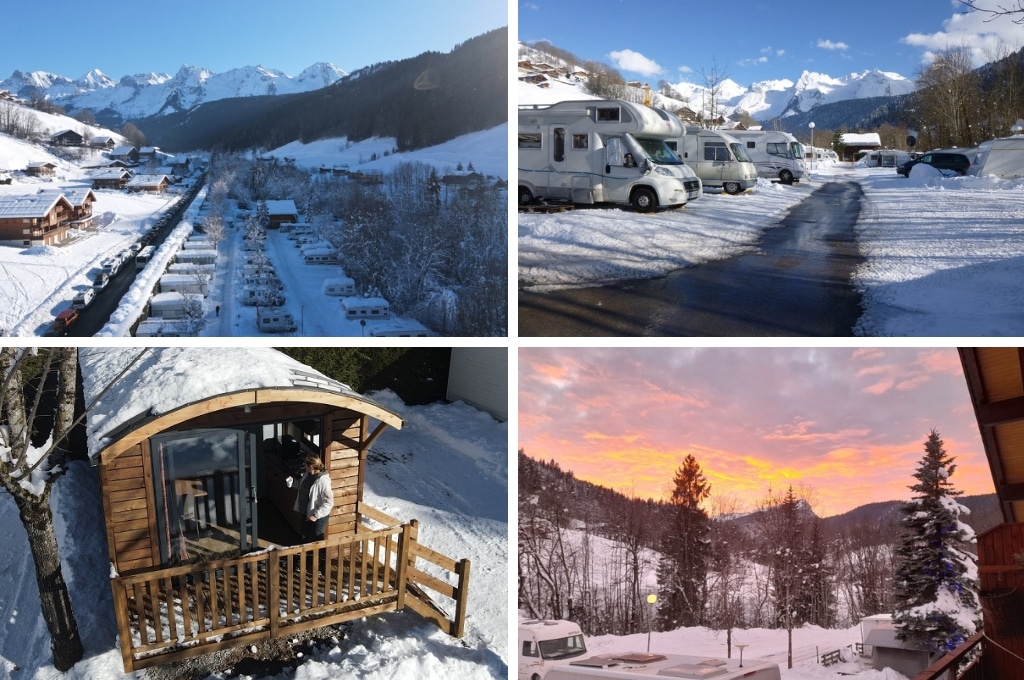 clos du pin wintercamping, Wintercamping