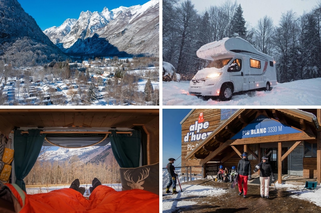 rcn belledonne winter, wintercampings in Frankrijk