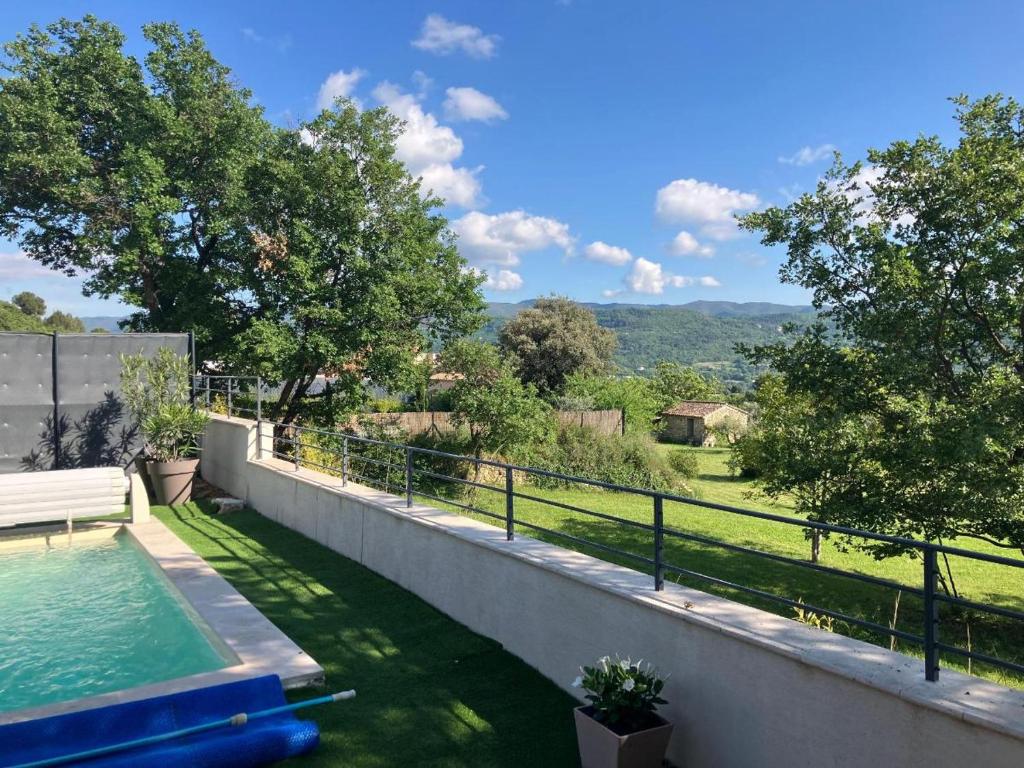 villa in Apt, lavendelvelden