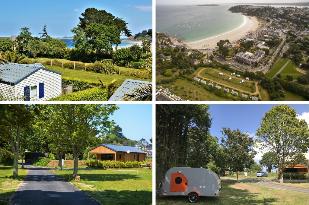 Domaine De Trestraou bretagne, campings Bretagne aan zee