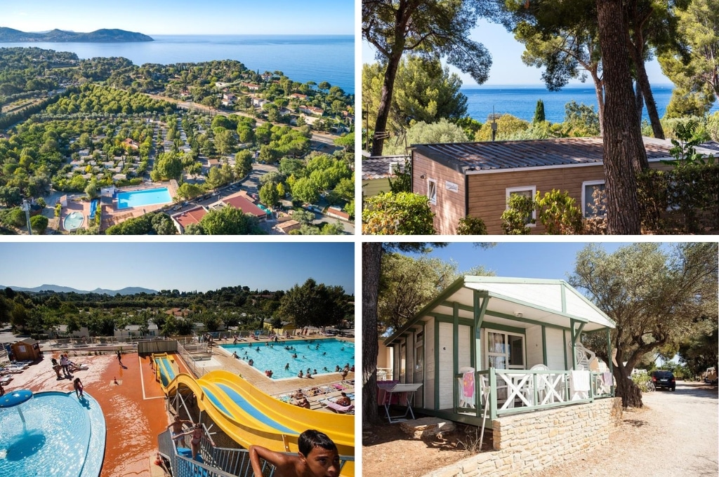 Homair La Baie des Anges cote dazur, camping côte d'azur aan zee