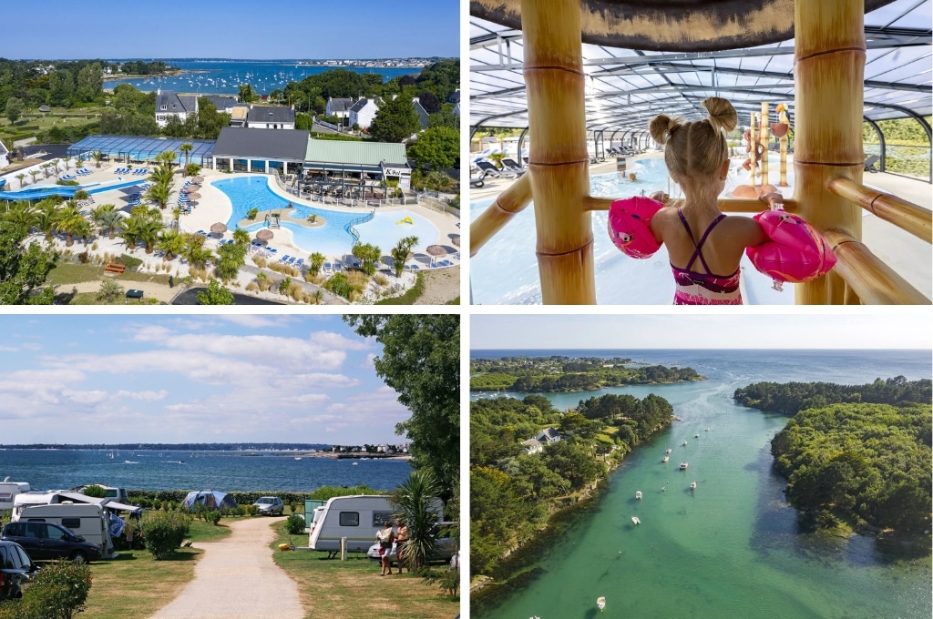 bretagne Le Cabellou Plage, campings Bretagne aan zee