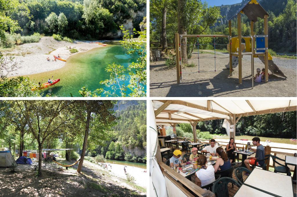 Camping La Blaquiere, campings bij de Gorges du Tarn