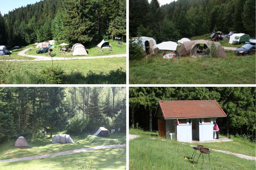 Camping La Faviere, kleine en middelgrote campings in de Jura
