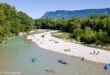 10 x campings aan een rivier in de Drôme
