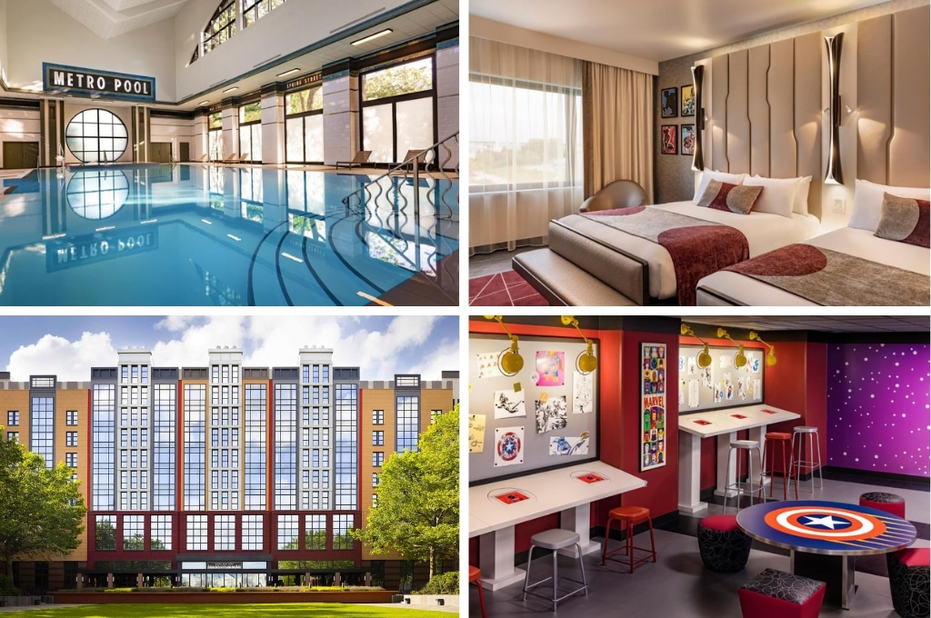 Disney Hotel New York The Art of Marvel, hotels in de buurt van Disneyland Parijs