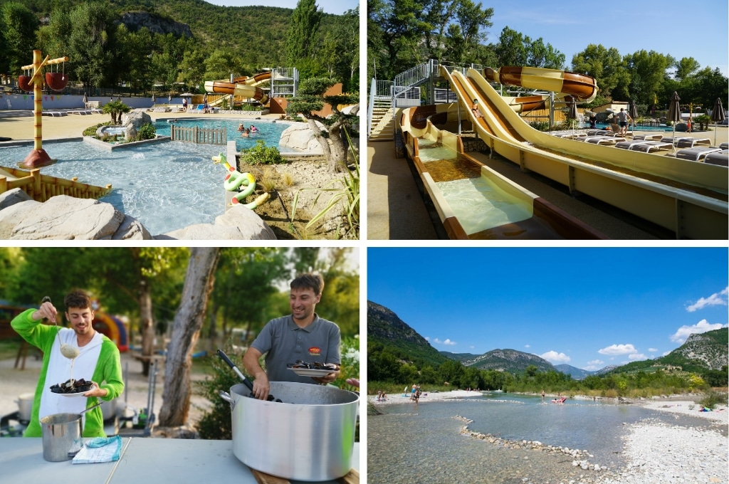 Yelloh Village Les Ramieres kindercamping frankrijk, Camping Drôme aan rivier