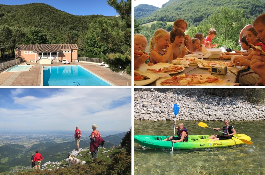 camping le gallo romain drome 2, campings aan een rivier in de Drôme
