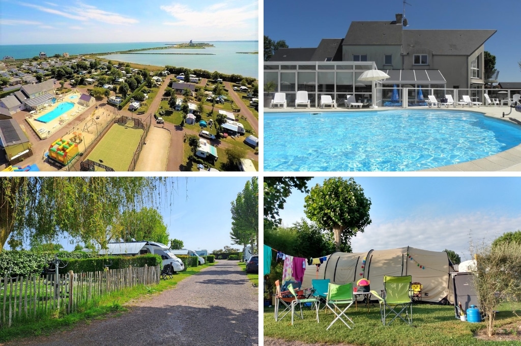 Camping La Gallouette normandie aan zee, Campings aan zee in Normandië