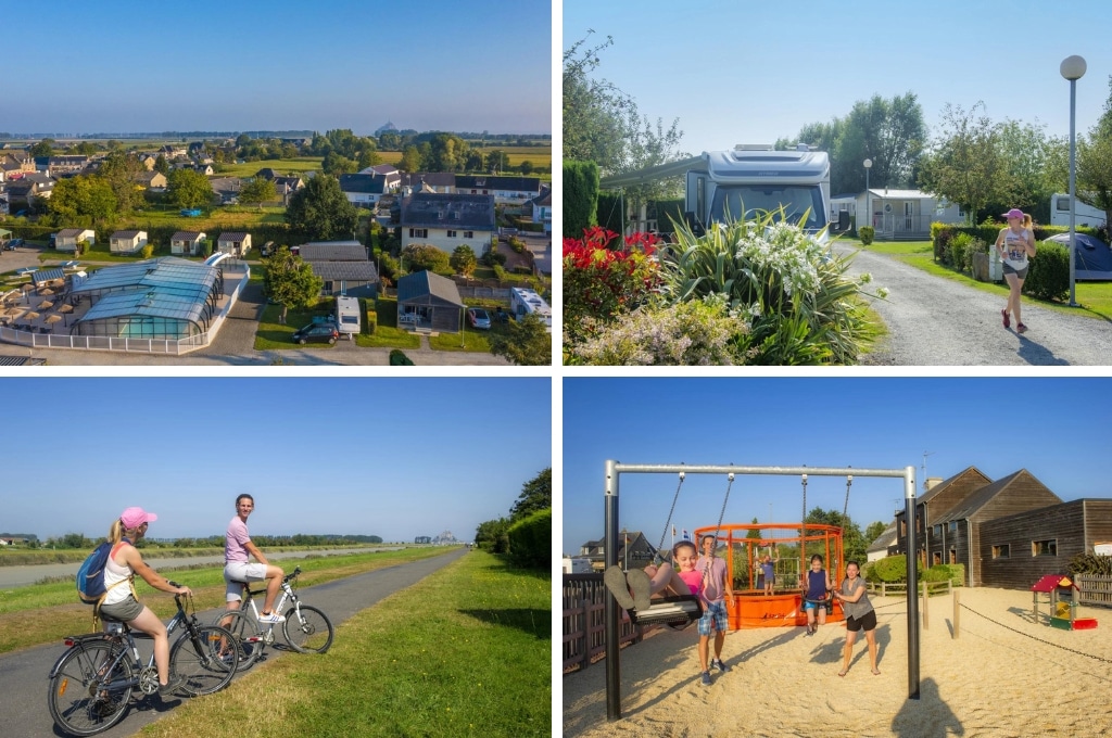 Camping Les Pommiers du Mont Saint Michel, Campings aan zee in Normandië