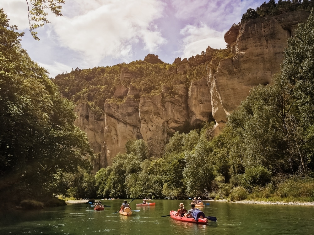 Gorges du Tarn, rivieren in Frankrijk om te kanoën