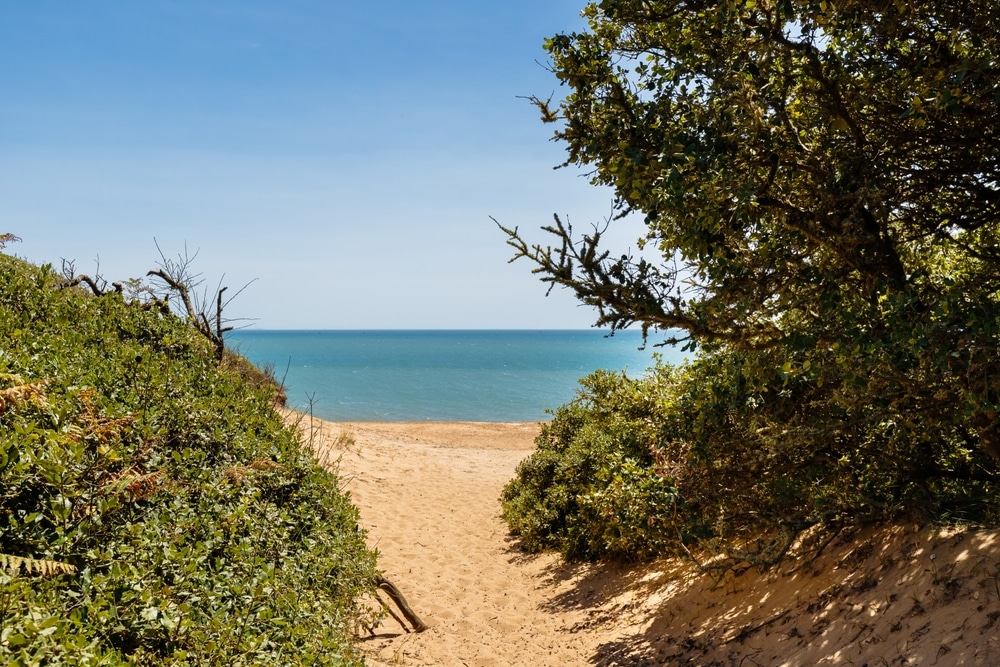 Plage de La Mine, stranden in de Vendée