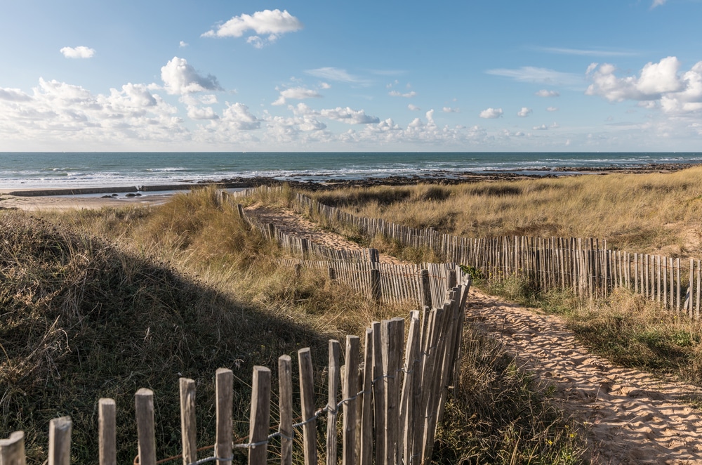 Plage de La Paracou, stranden in de Vendée