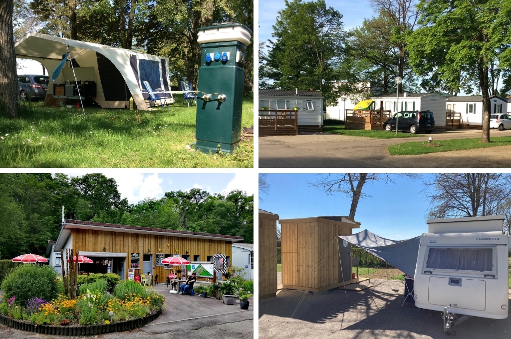 Camping, kleine campings in de Vogezen