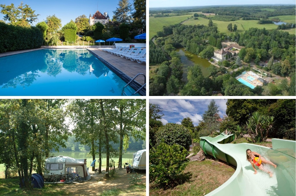Chateau Le Verdoyer, campings in de Dordogne met een zwembad
