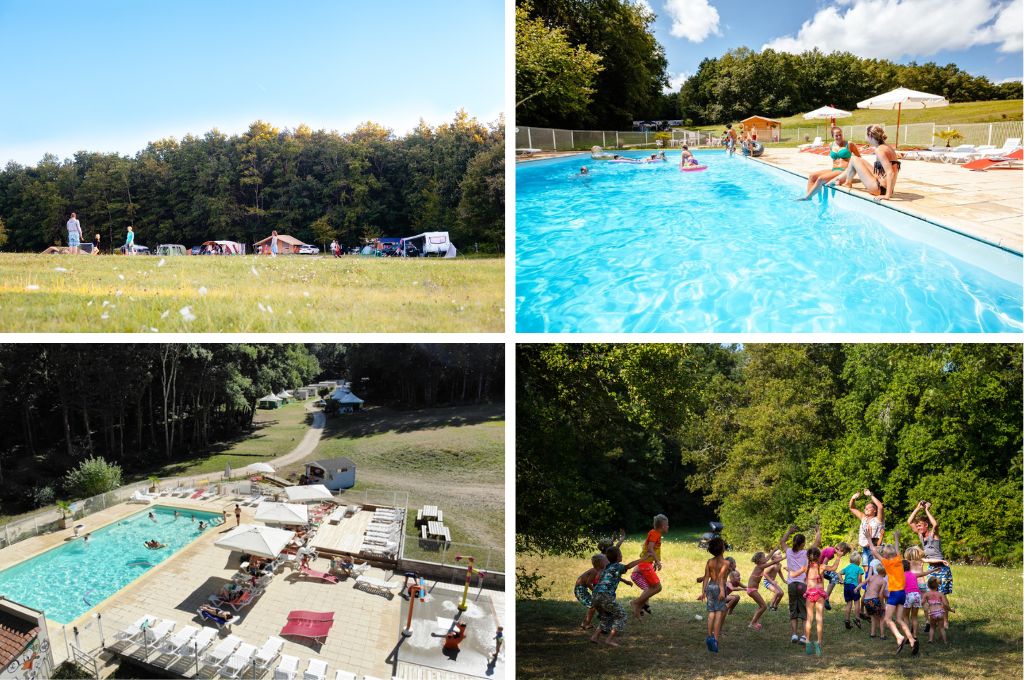 Domaine de Corneuil, campings in de Dordogne met een zwembad