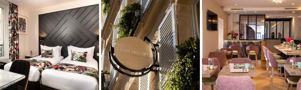 Hotel des Arts Montmartre booking,