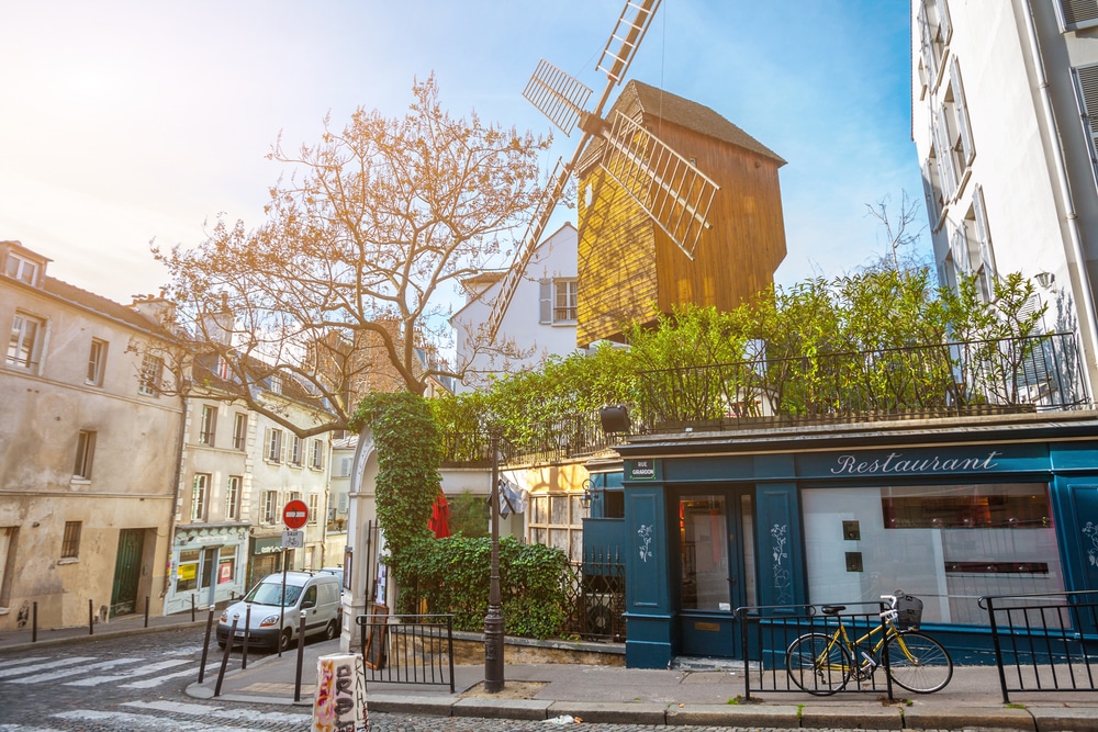 Moulin de la Galette montmartre parijs shutterstock 462868615, Montmartre