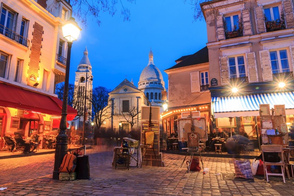 Place du Tertre Montmartre Parijs hutterstock 367138136, Montmartre