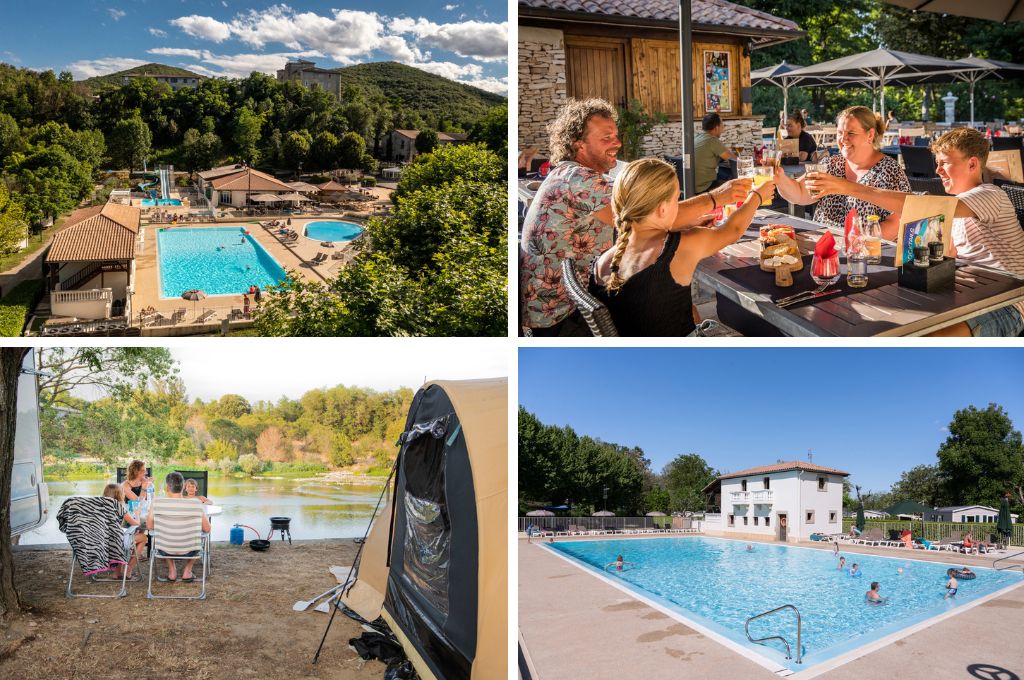 RCN la Bastide en Ardeche, campings in de Ardèche met een zwembad