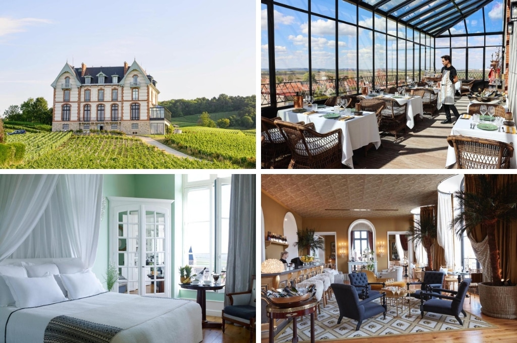 Chateau de Sacy booking hotel champagnestreek, bijzonder overnachten in de Champagnestreek