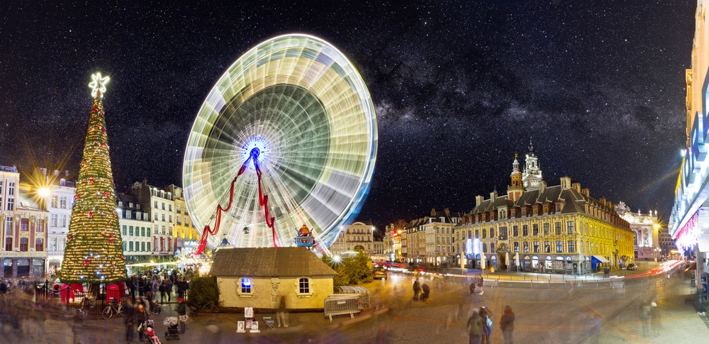 lille reuzenrad en kerstboom shutterstock 323819879, Lille