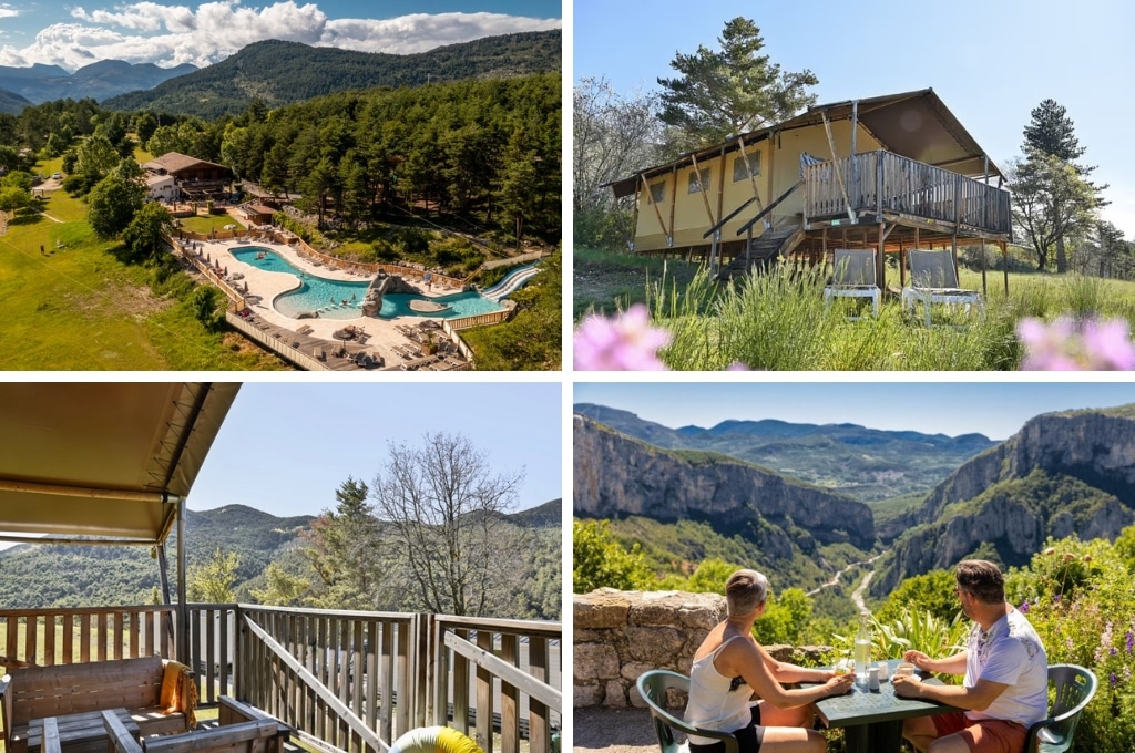 rcn collines de castellane glamping gorges du verdon, glampings in de Gorges du Verdon