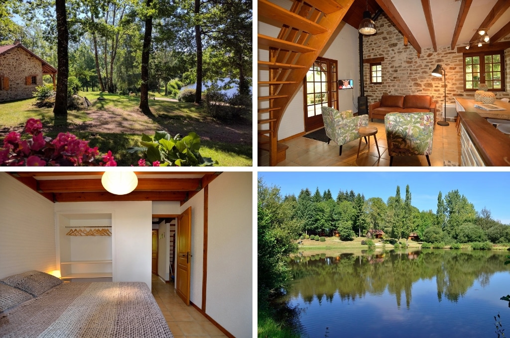 Natuurhuisje in Cussac vakantiehuis frankrijk meer limousin, vakantiehuizen aan een meer in Frankrijk