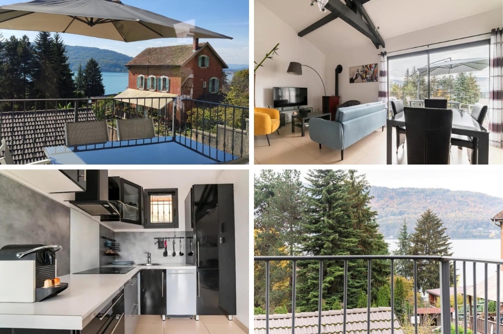 vakantiehuis meer van annecy Veyrier du lac, vakantiehuizen aan een meer in Frankrijk