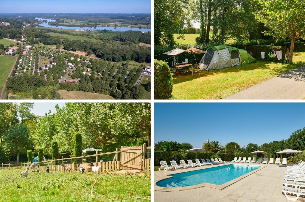 Camping La Ferme Des 4 Chenes urt, campings Frans-Baskenland