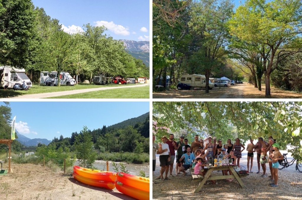 Camping Onlycamp Chamarges, kleinschalige natuurcampings Zuid-Frankrijk