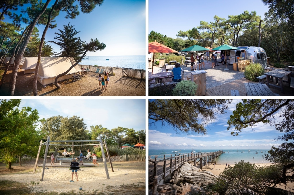 Camping Huttopia Noirmoutier, ile de noirmoutier