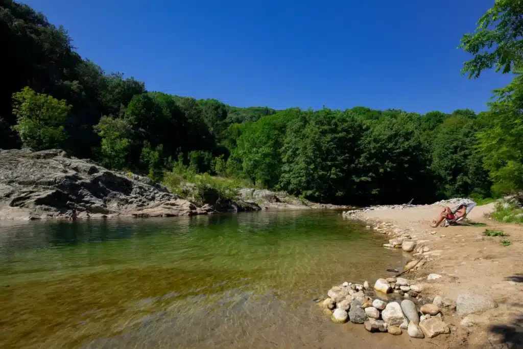 Rivier de Ardeche Domaine de la Plage,