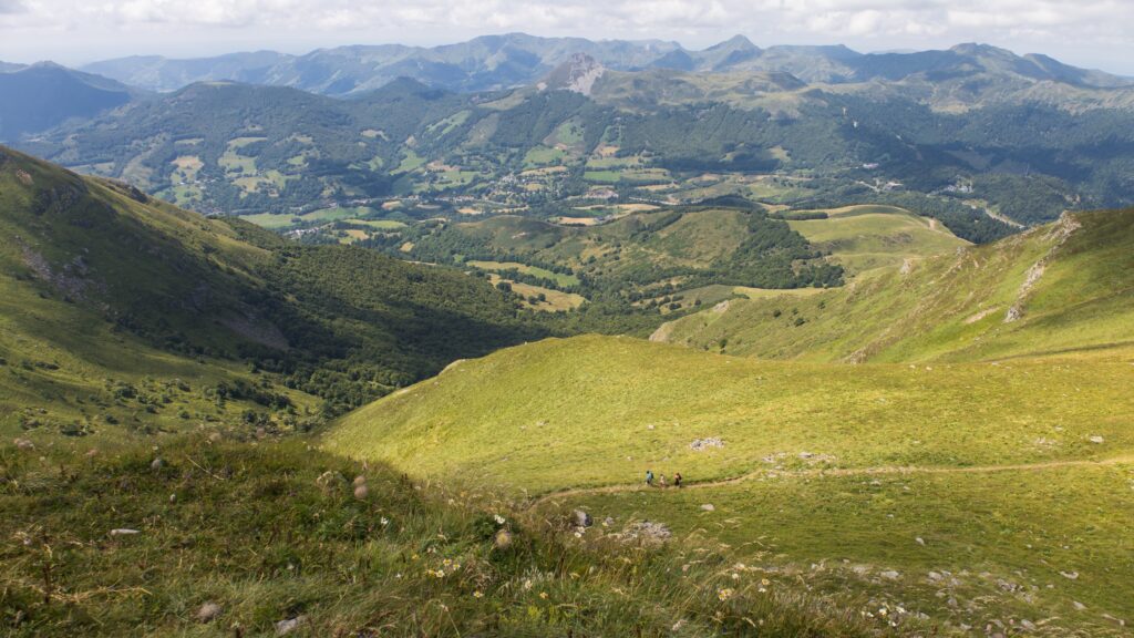 wandelroutes in de cantal