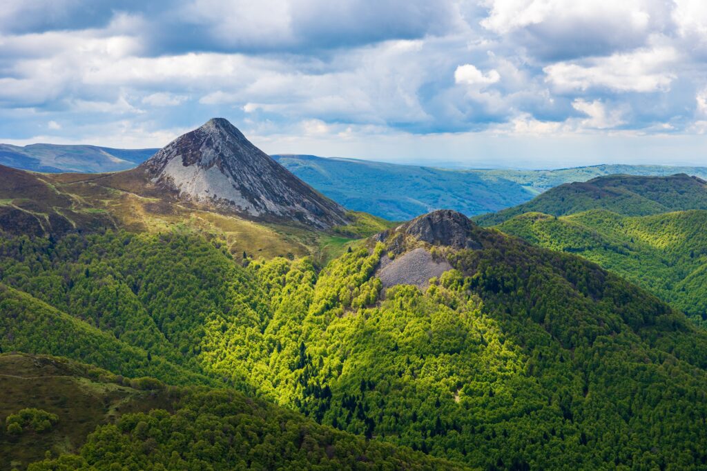 wandelroutes in de cantal