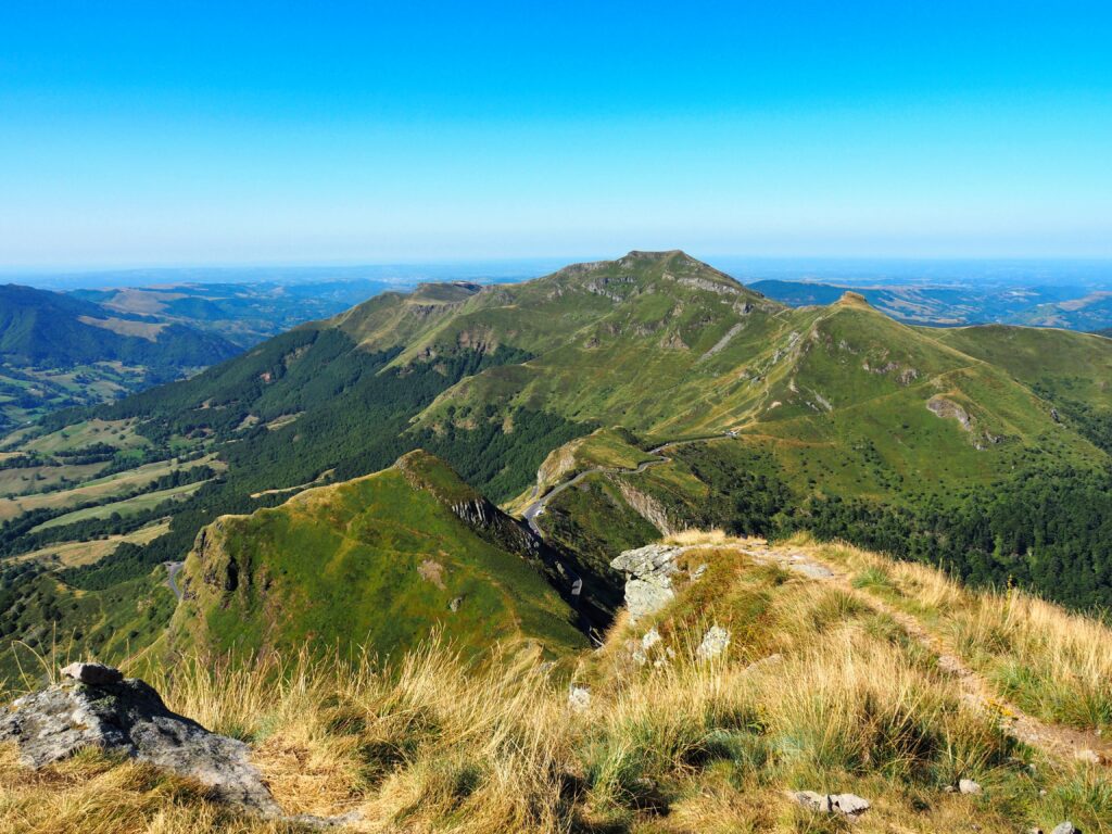 wandelroutes in de cantal