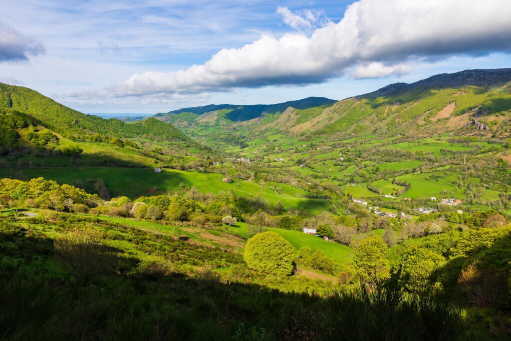 wandelroutes in de cantal